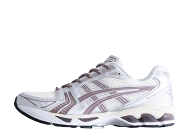 キス × アシックス ゲルカヤノ14 "クリーム/アントラー/ホワイト"