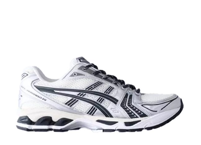 キス × アシックス ゲルカヤノ14 "クリーム/スカラブ/ホワイト"