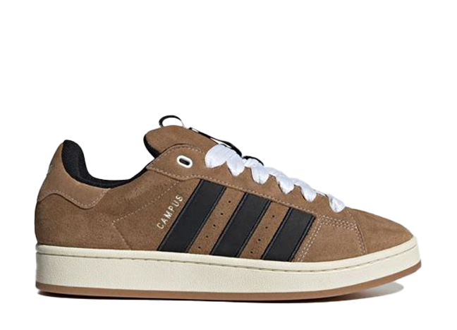 YNuK × アディダス キャンパス 00S "ブラウンデザート/コアブラック/オフホワイト/ガム"