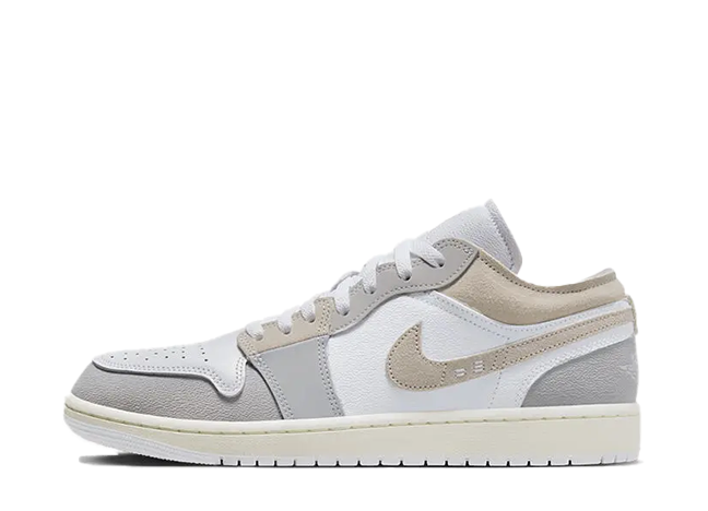 Nike Air Jordan 1 Low Craft "Light Orewood Brown/White"