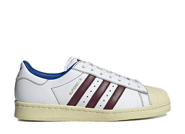 アディダス スーパースター 82 ラナ "ホワイト/マルーン"