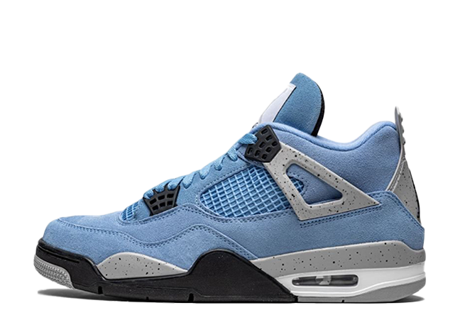 Nike Air Jordan 4 "University Blue/Grey/Black"