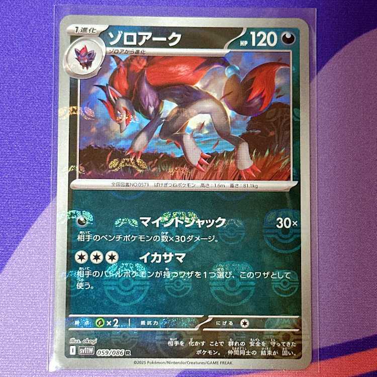 独特な ゾロア(ゾロアーク)」の激安通販 | magi ポケモンカードゲーム