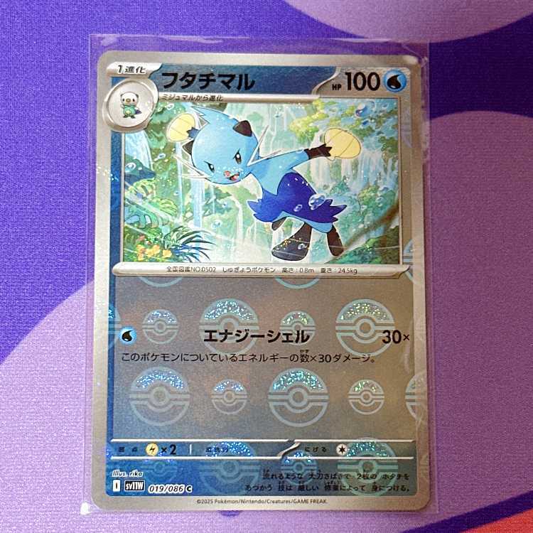 フタチマル(モンスターボール柄/ミラー仕様)