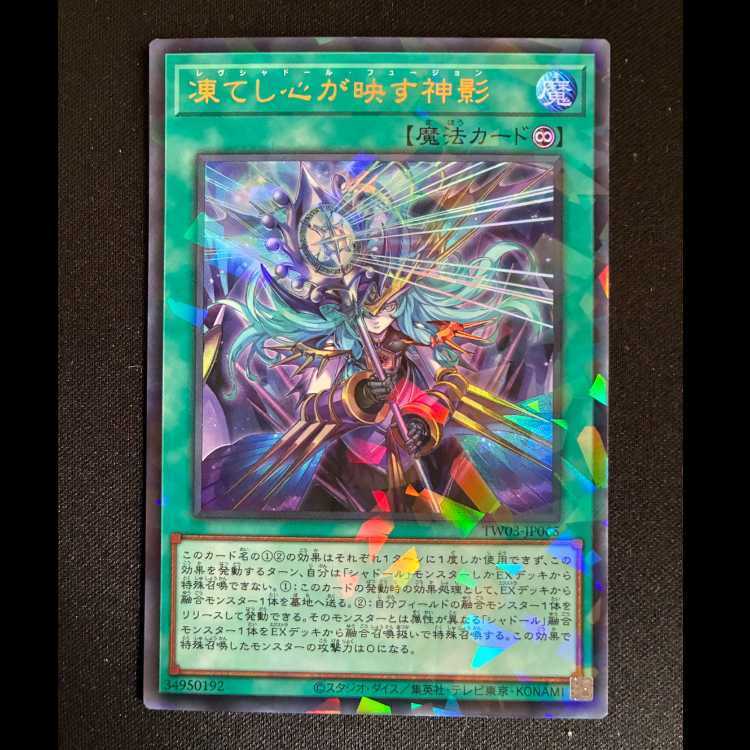 凍てし心が映す神影