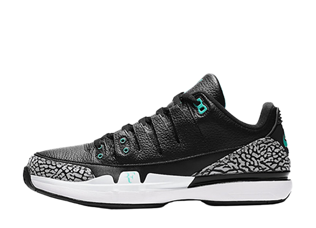 ナイキ × アトモス ズーム ヴェイパー ツアー AJ3 エレファント "ブラック/ホワイト/グレー"