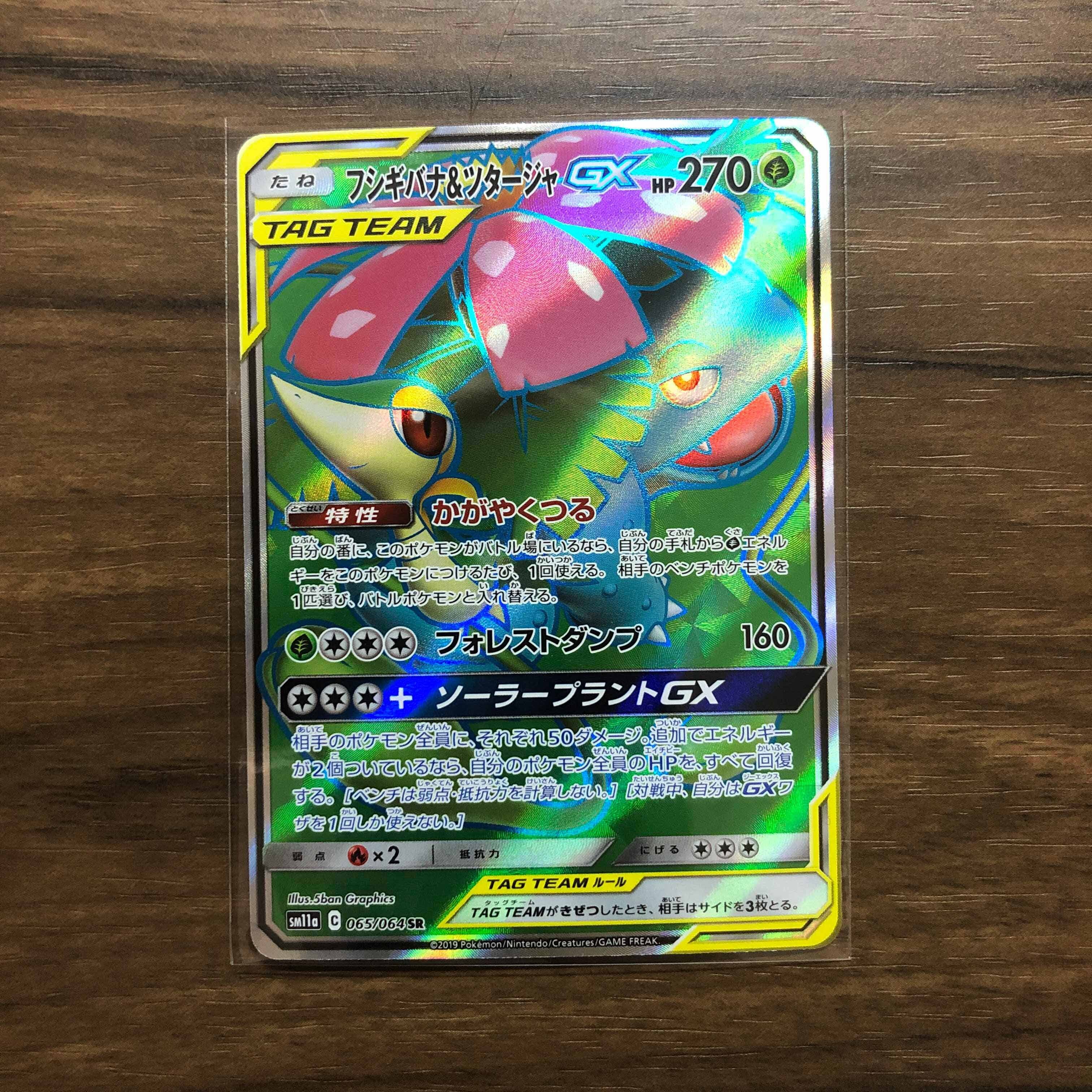Venusaur＆SnivyGX