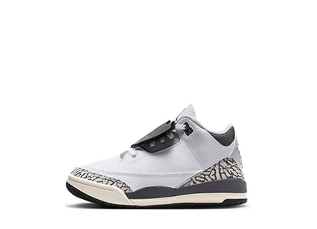 ナイキ Ps エアジョーダン3 "アニマルアイコン" ホワイト/グレー