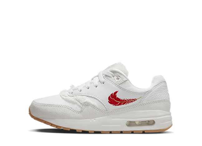 ナイキ Gs エアマックス1 "ザ ベイ" ホワイト/レッド