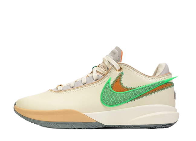 FAMU × APB × Nike LeBron 20 "Coconut Milk" Coconut Milk/Green