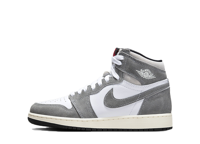 Nike Gs Air Jordan 1 Retro High OG "Black/Smoke Grey/White"