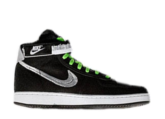 Stussy × Nike Vandal High "Black/White"