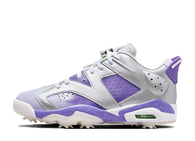 Nike Air Jordan 6 Low Golf NRG "US Open" White/Purple