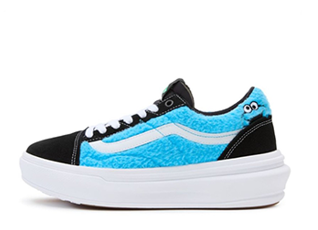 セサミストリート × バンズ オールドスクールオーヴァートCC "セサミブルー/ブラック/ホワイト"