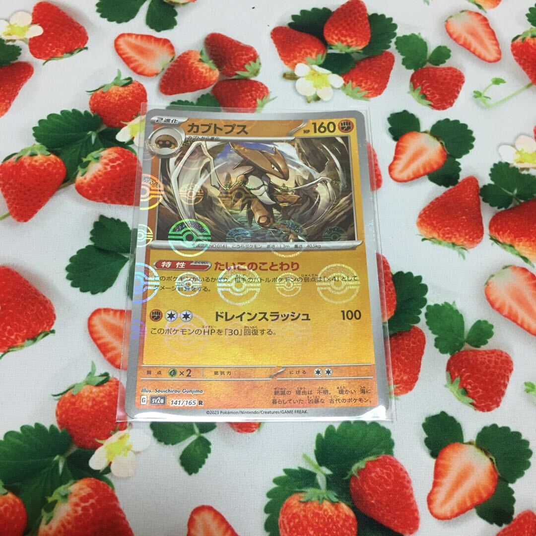 カブトプス(モンスターボール柄/ミラー仕様)