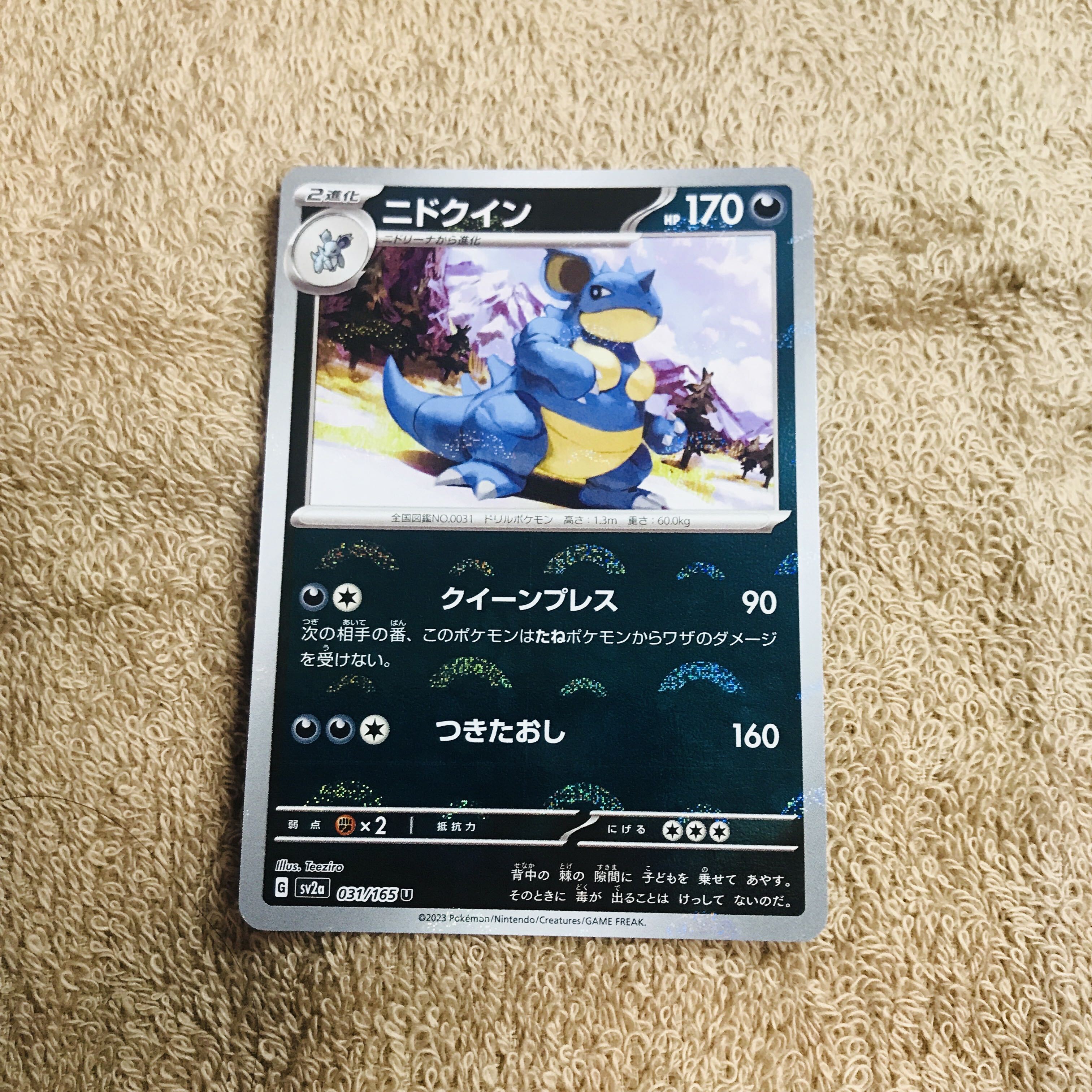 ニドクイン(モンスターボール柄/ミラー仕様)