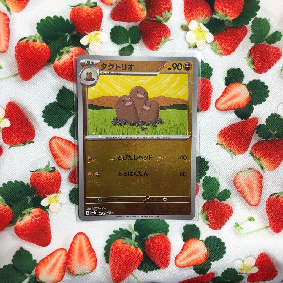 ダグトリオ(モンスターボール柄/ミラー仕様)