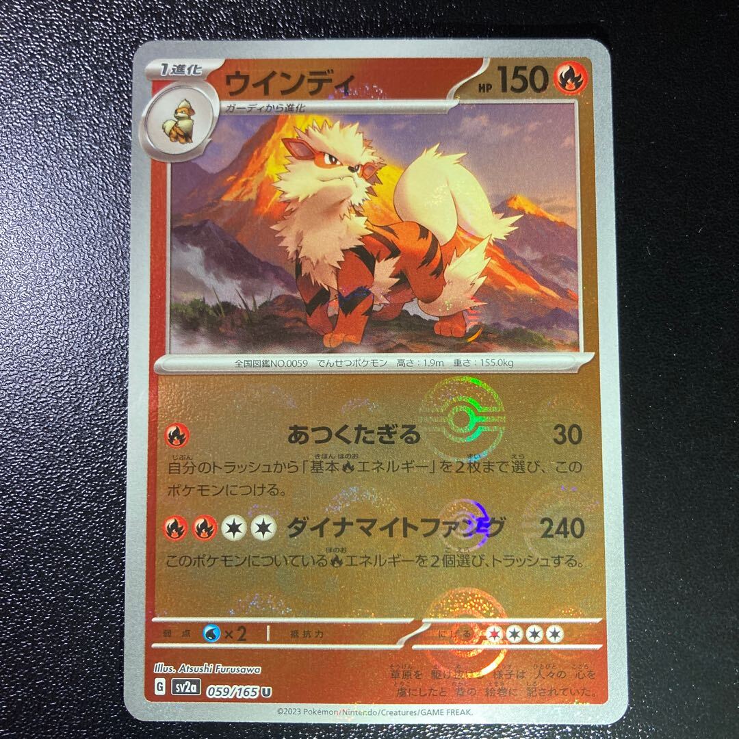 ウインディ(モンスターボール柄/ミラー仕様)