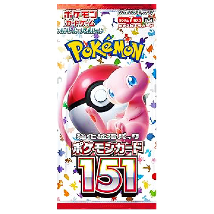ポケモンカード151（イチゴーイチ）未開封パック まとめ売り 強化拡張パック「ポケモンカード151（イチゴーイチ）」 未開封パック