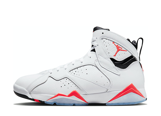 Nike Air Jordan 7 Retro "White Infrared" White/Crimson /Black