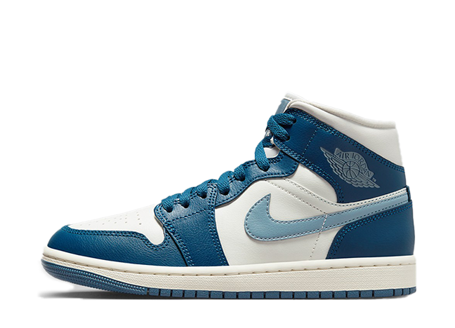 ナイキ ウィメンズ エアジョーダン1 ミッド "スカイJフレンチブルー" フレンチブルー/ホワイト