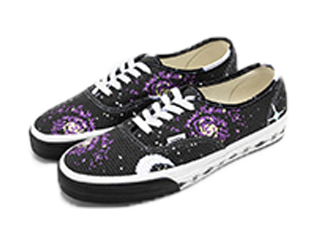 クロッティー バイ クロット × バンズ オーセンティック "ブラック/トゥルーホワイト/パープル"