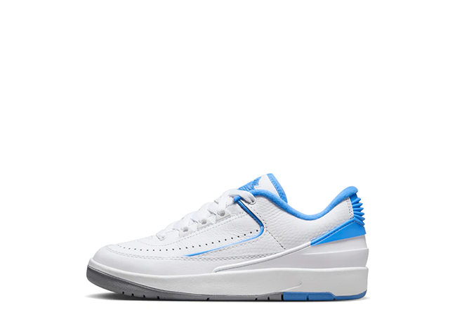 Nike Gs Air Jordan 2 Retro Low "University Blue/White/Black"