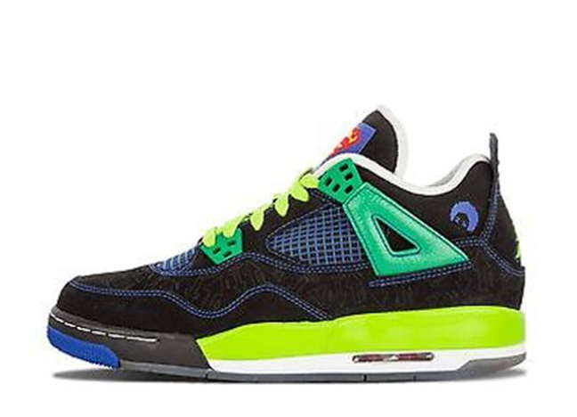 Nike Air Jordan 4 Retro "Doernbecher" Navy/Green