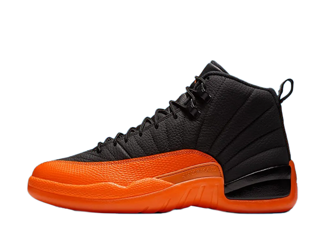 ナイキ ウィメンズ エアジョーダン12 "ブリリアントオレンジ/ブラック"