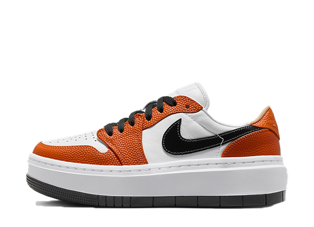 Nike Wmns Air Jordan 1 Low SE Elevate "Brilliant Orange/White/Black"