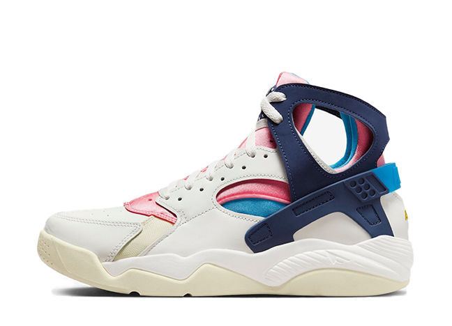 Nike Air Flight Huarache "Nike Gear" White/Pink/Navy