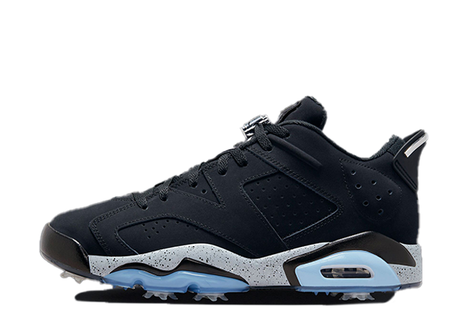 Nike Air Jordan 6 Low Golf "Chrome" Chrome/Wolf Grey/Black