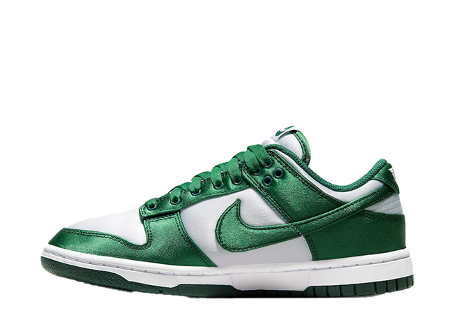 ナイキ ウィメンズ ダンク ロー "サテングリーン/ ホワイト"