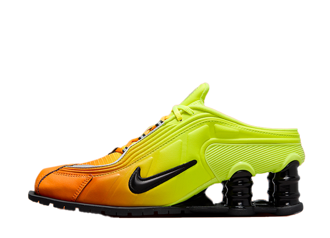 Martine Rose × Nike Shox MR4 "Safety Orange/Black"