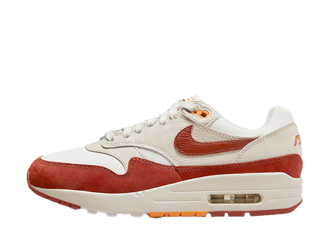 ナイキ ウィメンズ エアマックス1 "ラッグドオレンジ/セイル"