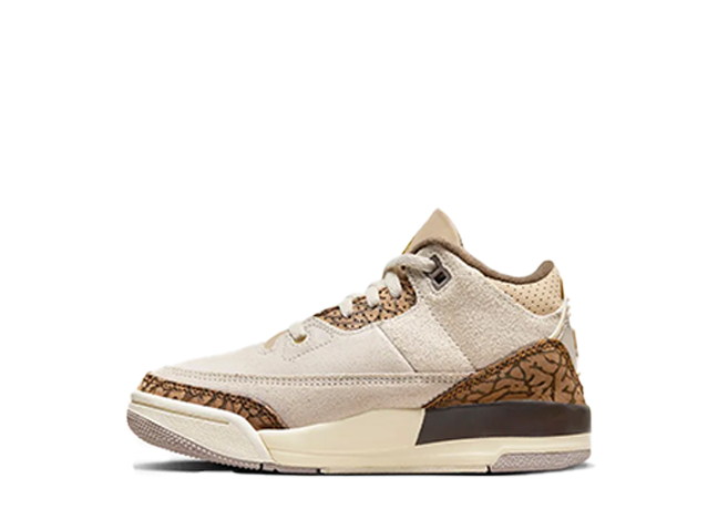 ナイキ Ps エアジョーダン3 レトロ "オールウッドブラウン" ライトオレウッドブラウン/メタリックゴールド
