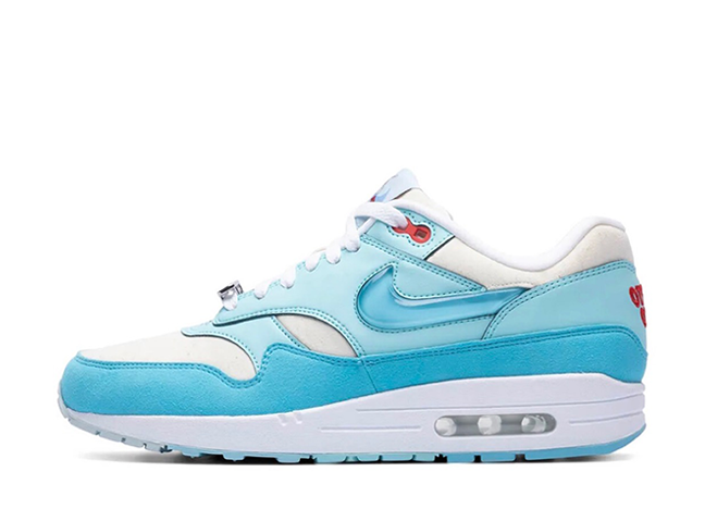 ナイキ エアマックス1 プエルトリコ "ブルーゲイル" ブルーゲイル/ベアリーブルー