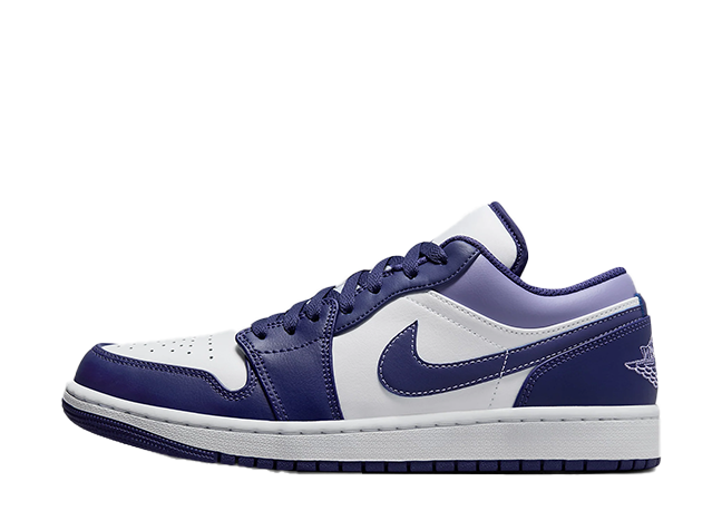 ナイキ Gs エアジョーダン1 ロー "スカイJ パープル/ホワイト"