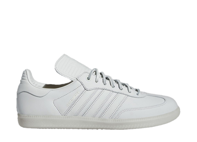 Pharrell Williams × adidas Samba Humanrace "Cloud White/White"