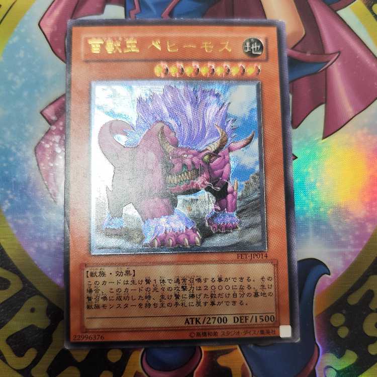 百獣王 ベヒーモス【レリーフ】{FET-JP014}