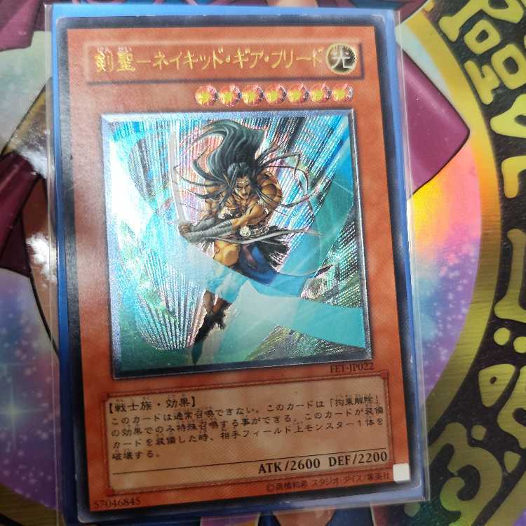 剣聖ーネイキッド・ギア・フリード【レリーフ】{FET-JP022}