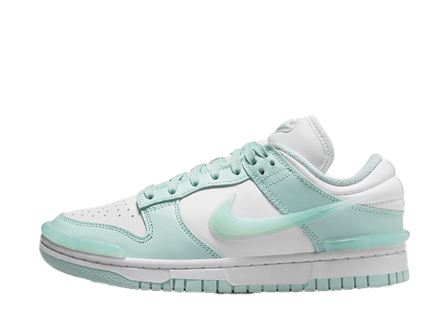 Nike Wmns Dunk Low Twist "Jade Ice" Summit White/Jade Ice