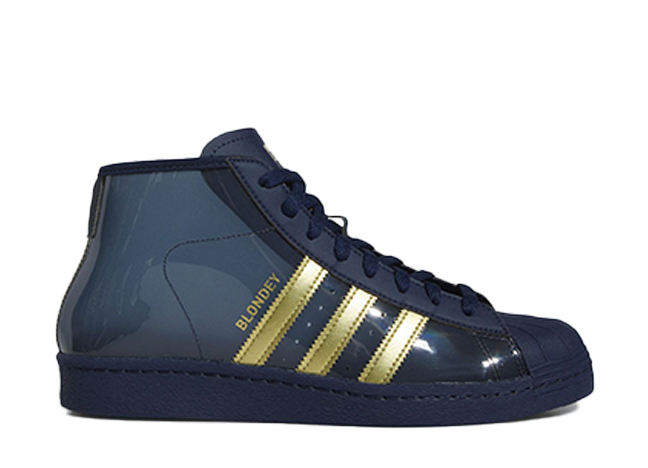 アディダス オリジナルス ブロンディ プロモデル ADV "ナイトインディゴ/ゴールドメタリック"