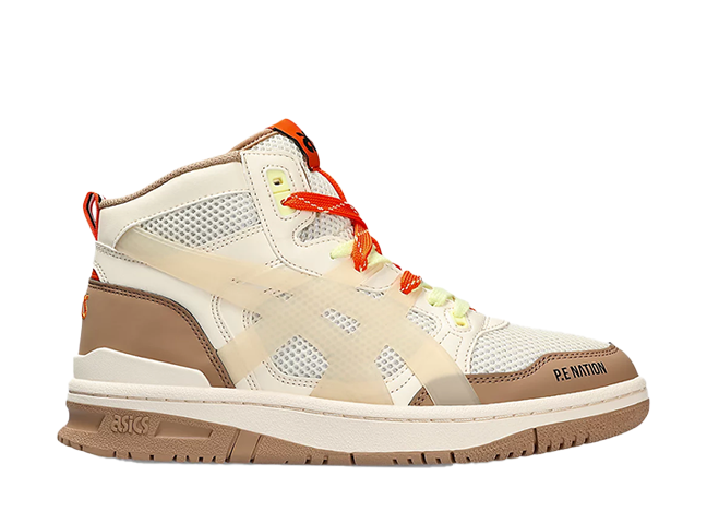 P.E Nation × Asics EX89 MT "Pearled Ivory/Burro"