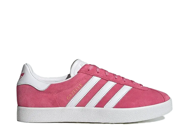 アディダス オリジナルス ガゼル85 "ピンクフュージョン" ピンクフュージョン/フットウェアホワイト/ゴールドメタリック