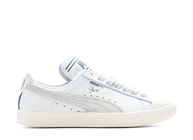 Rhuigi × Puma Clyde Q3 "Pristine" Pristine/Sedate Gray/Puma White