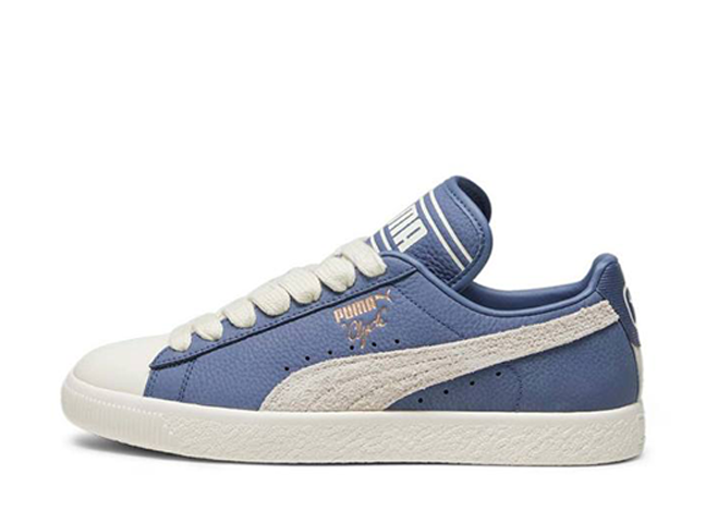 Rhuigi × Puma Clyde Q3 "Inky Blue" Pristine/Inky Blue
