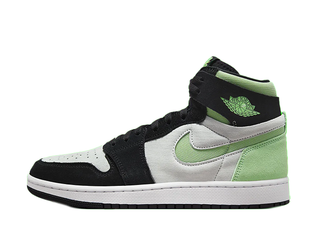 ナイキ エアジョーダン1 ハイ ズーム CMFT 2 "ヴェイパーグリーン/ブラック/ホワイト"