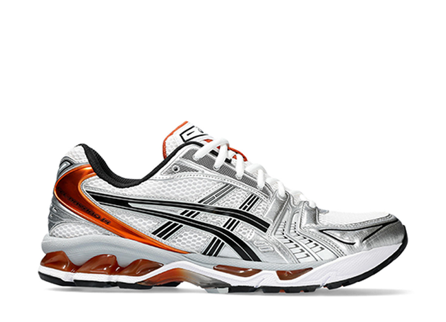 アシックス ゲルカヤノ14 "ホワイト/ピカントオレンジ/ブラック"