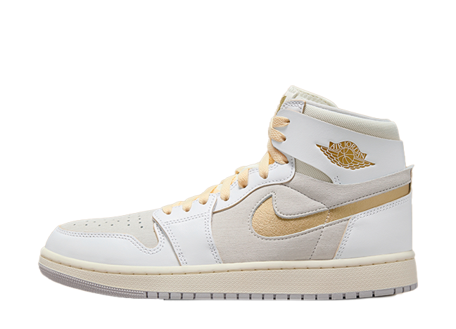 ナイキ エアジョーダン1 ハイ ズーム CMFT 2 "メタリックゴールド/セイル"